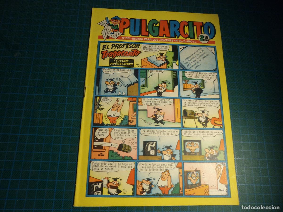 Comics: Pulgarcito. N&ordm; 1526. Bruguera