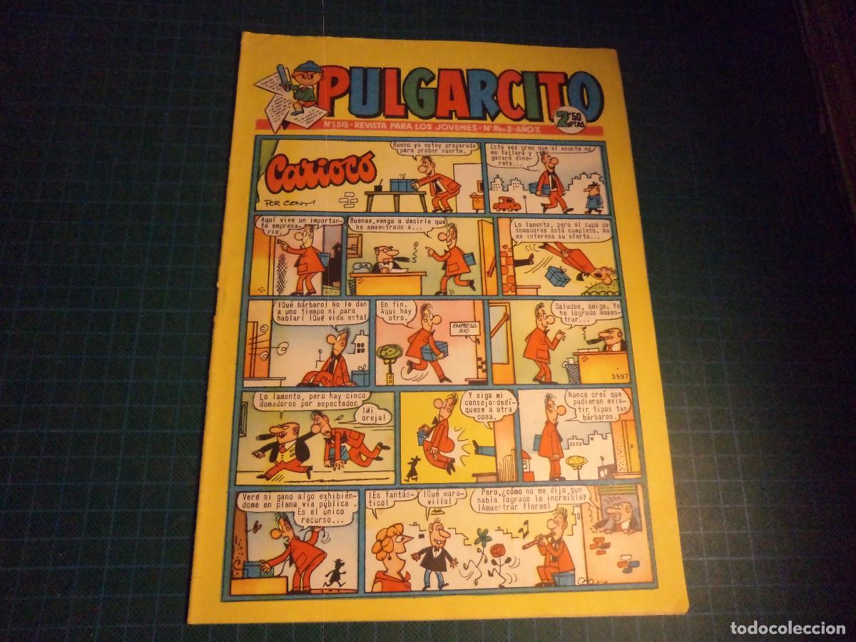 Tebeos: Pulgarcito. N&ordm; 1515. Bruguera