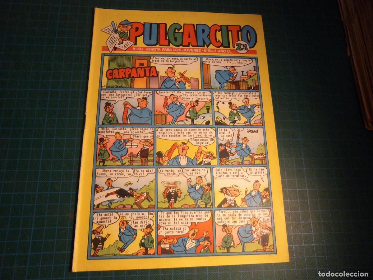Tebeos: Pulgarcito. N&ordm; 1513. Bruguera