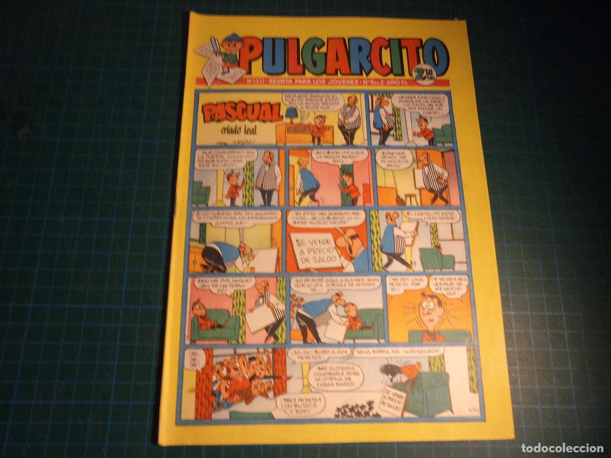 Tebeos: Pulgarcito. N&ordm; 1511. Bruguera