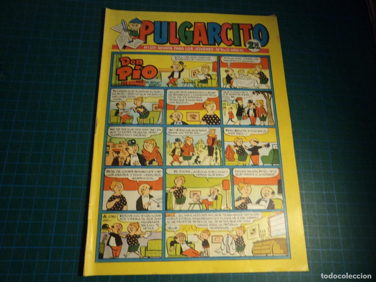 Tebeos: Pulgarcito. N&ordm; 1510. Bruguera