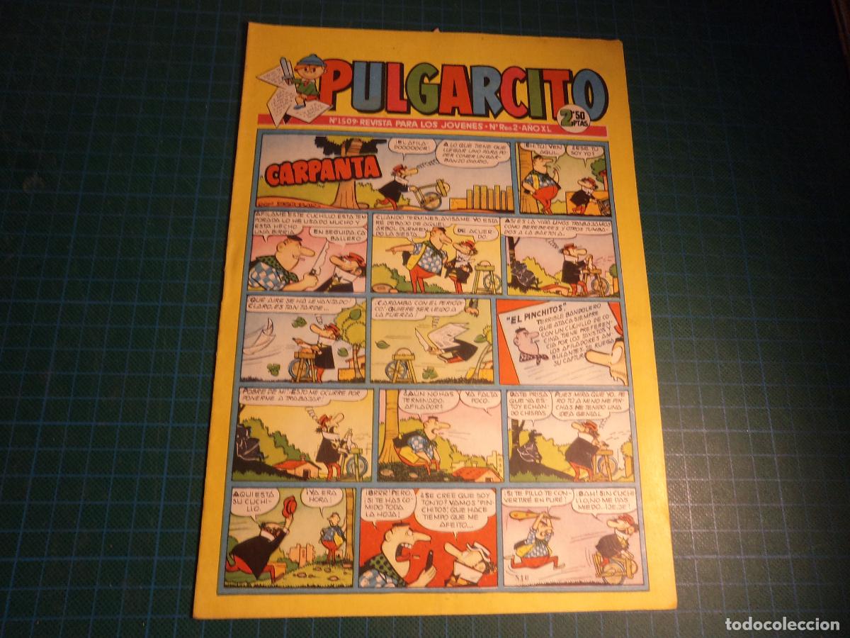Tebeos: Pulgarcito. N&ordm; 1509. Bruguera