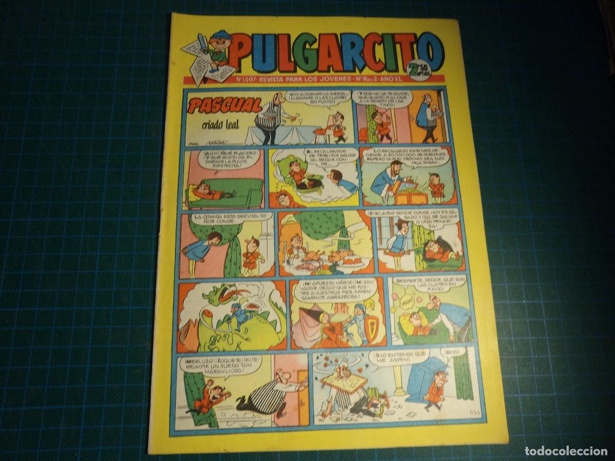 Tebeos: Pulgarcito. N&ordm; 1507. Bruguera