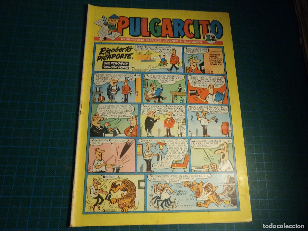 Tebeos: Pulgarcito. N&ordm; 1506. Bruguera
