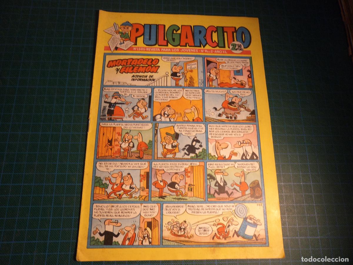 Tebeos: Pulgarcito. N&ordm; 1505. Bruguera