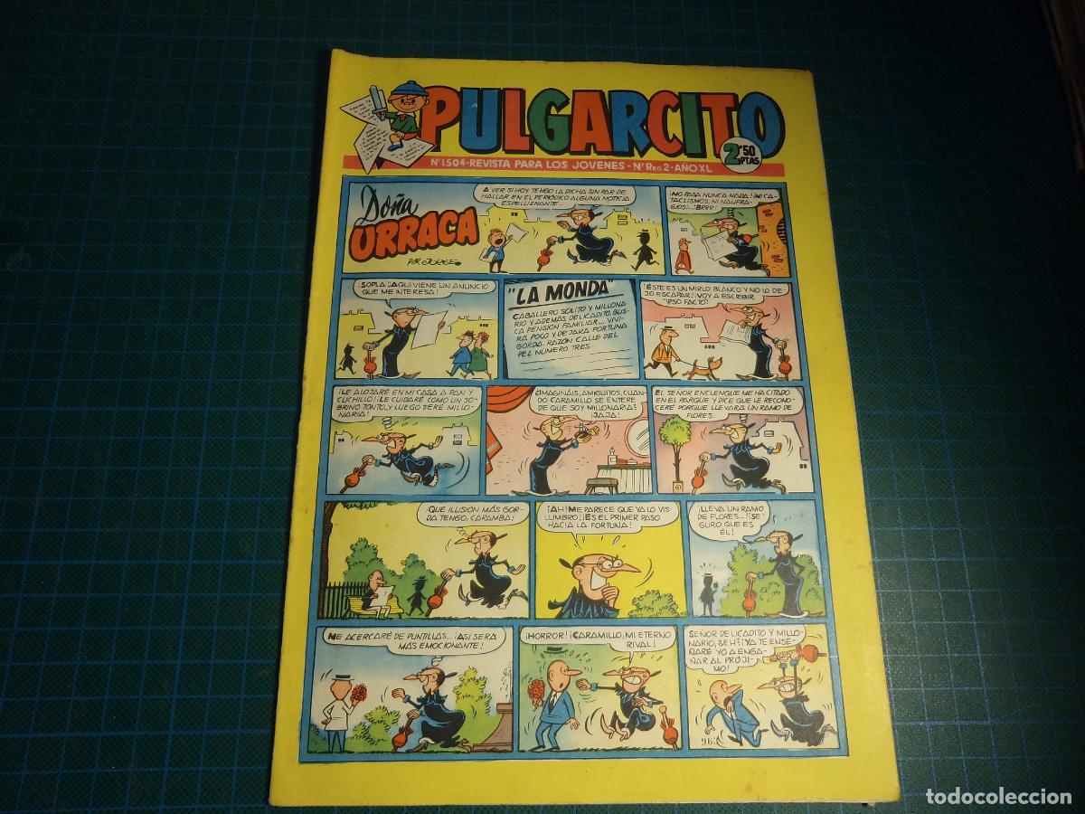 Tebeos: Pulgarcito. N&ordm; 1504. Bruguera