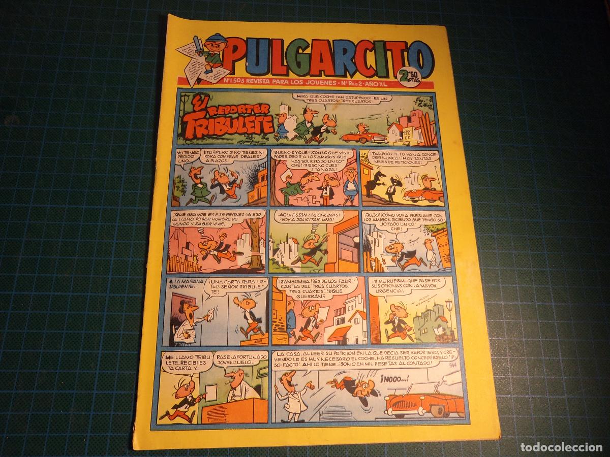 Tebeos: Pulgarcito. N&ordm; 1503. Bruguera