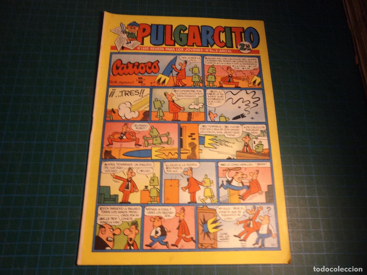 Tebeos: Pulgarcito. N&ordm; 1502. Bruguera