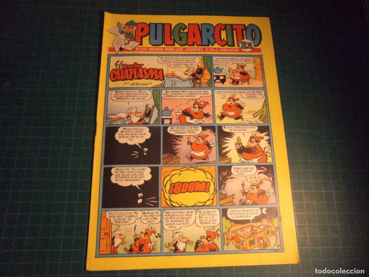 Tebeos: Pulgarcito. N&ordm; 1501. Bruguera
