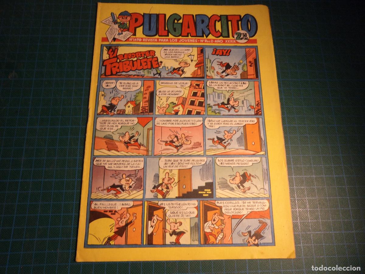 Tebeos: Pulgarcito. N&ordm; 1498. Bruguera