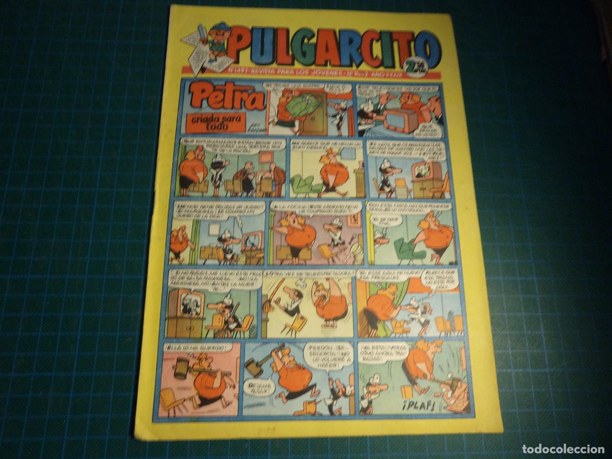 Tebeos: Pulgarcito. N&ordm; 1497. Bruguera