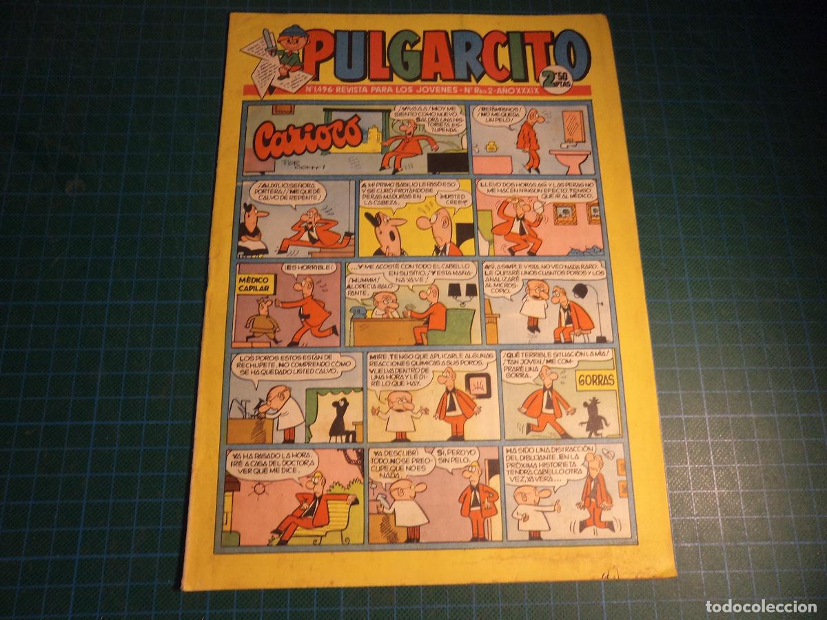 Tebeos: Pulgarcito. N&ordm; 1496. Bruguera