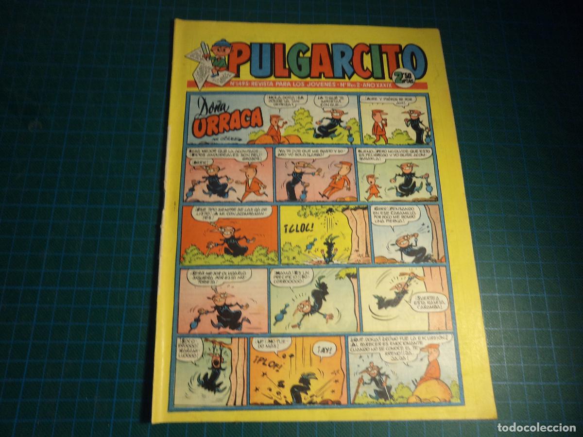 Tebeos: Pulgarcito. N&ordm; 1495. Bruguera