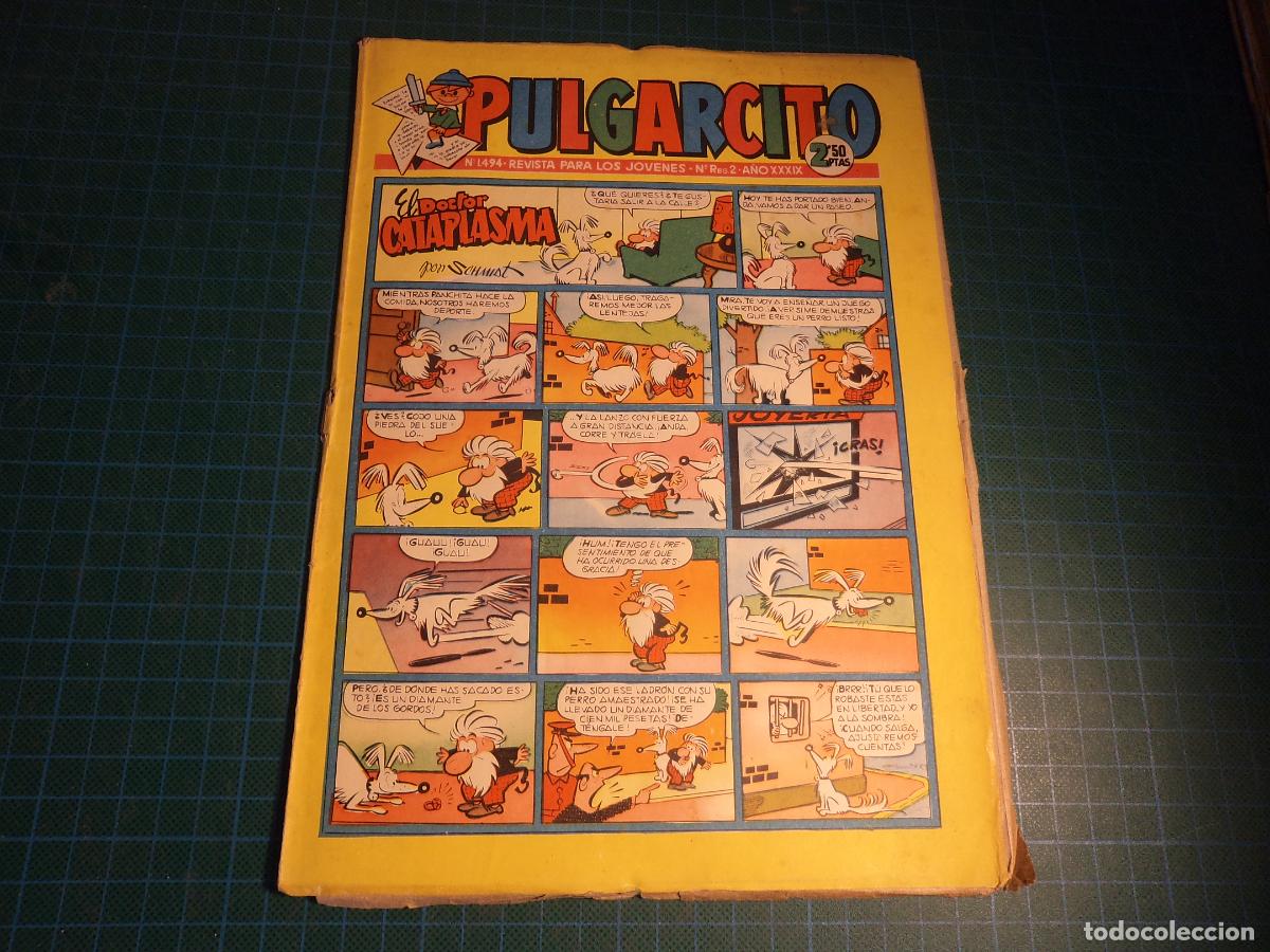 Tebeos: Pulgarcito. N&ordm; 1494. Bruguera