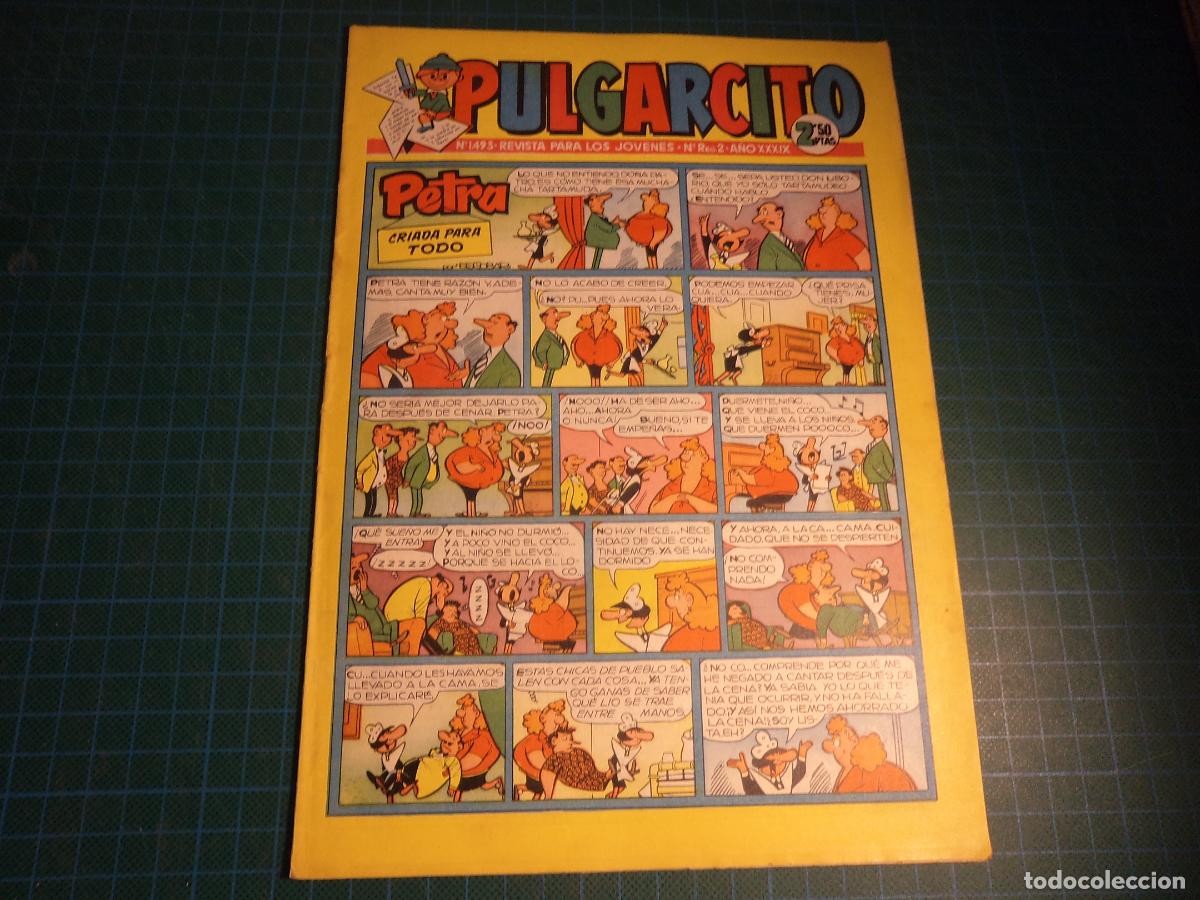 Tebeos: Pulgarcito. N&ordm; 1493. Bruguera