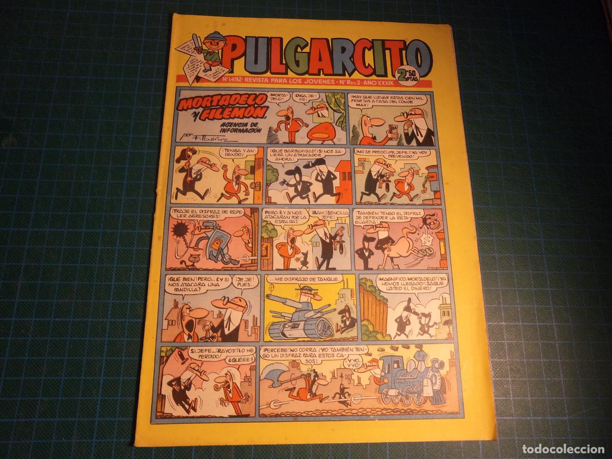 Tebeos: Pulgarcito. N&ordm; 1492. Bruguera