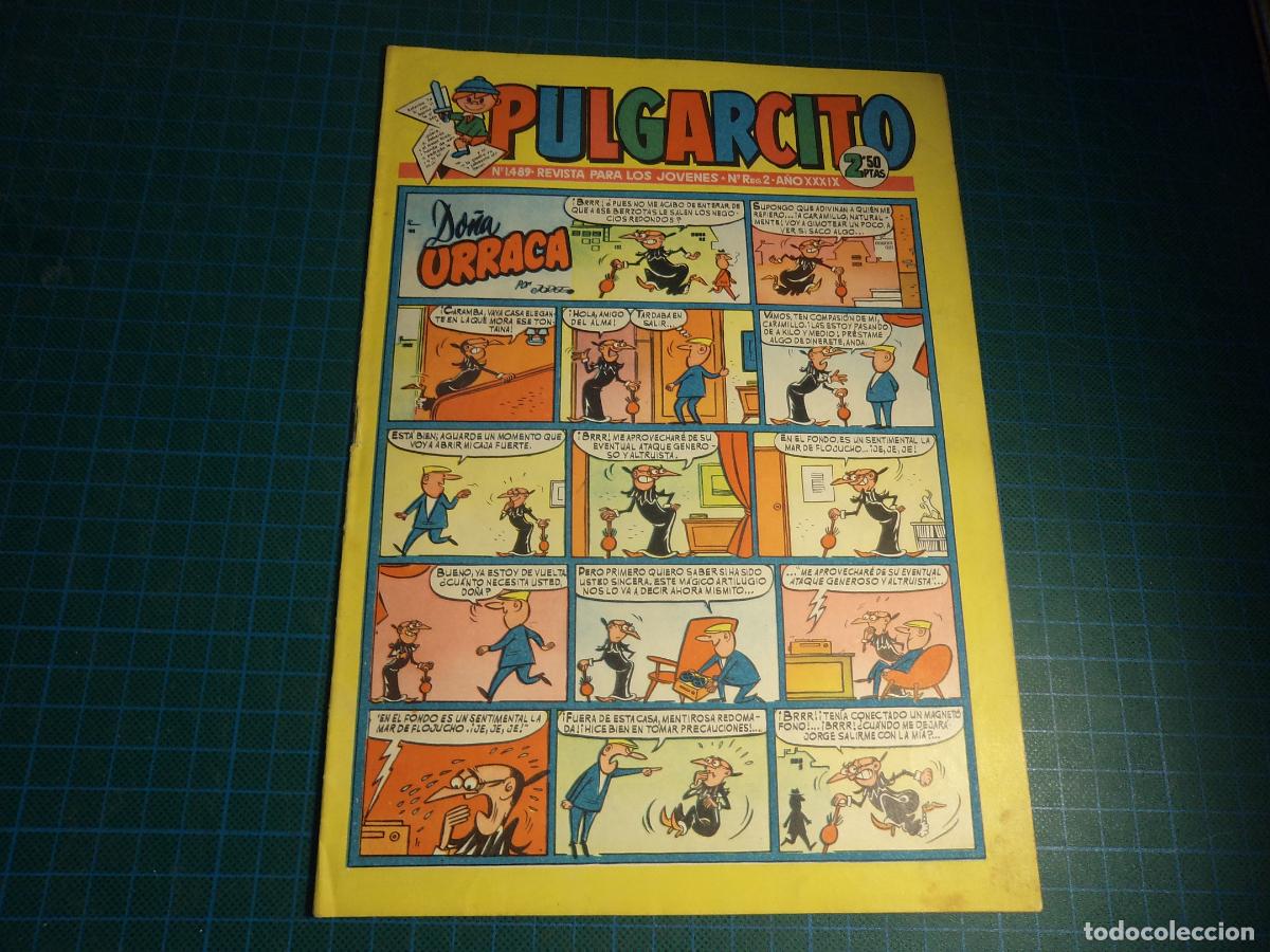 Tebeos: Pulgarcito. N&ordm; 1489. Bruguera