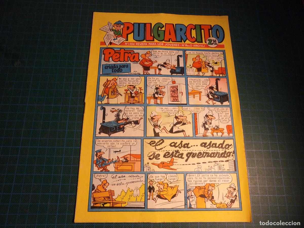 Tebeos: Pulgarcito. N&ordm; 1556. Bruguera