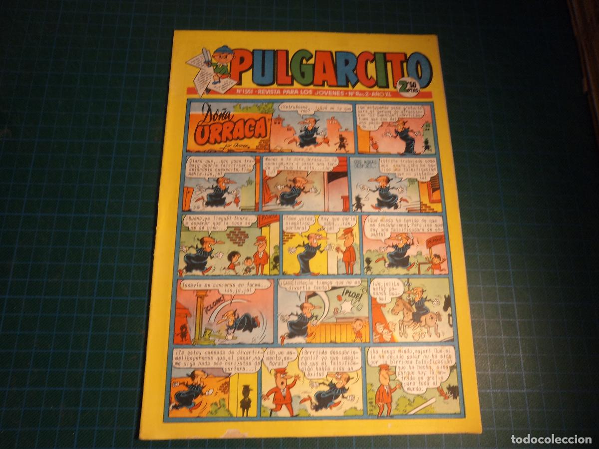 Tebeos: Pulgarcito. N&ordm; 1551. Bruguera