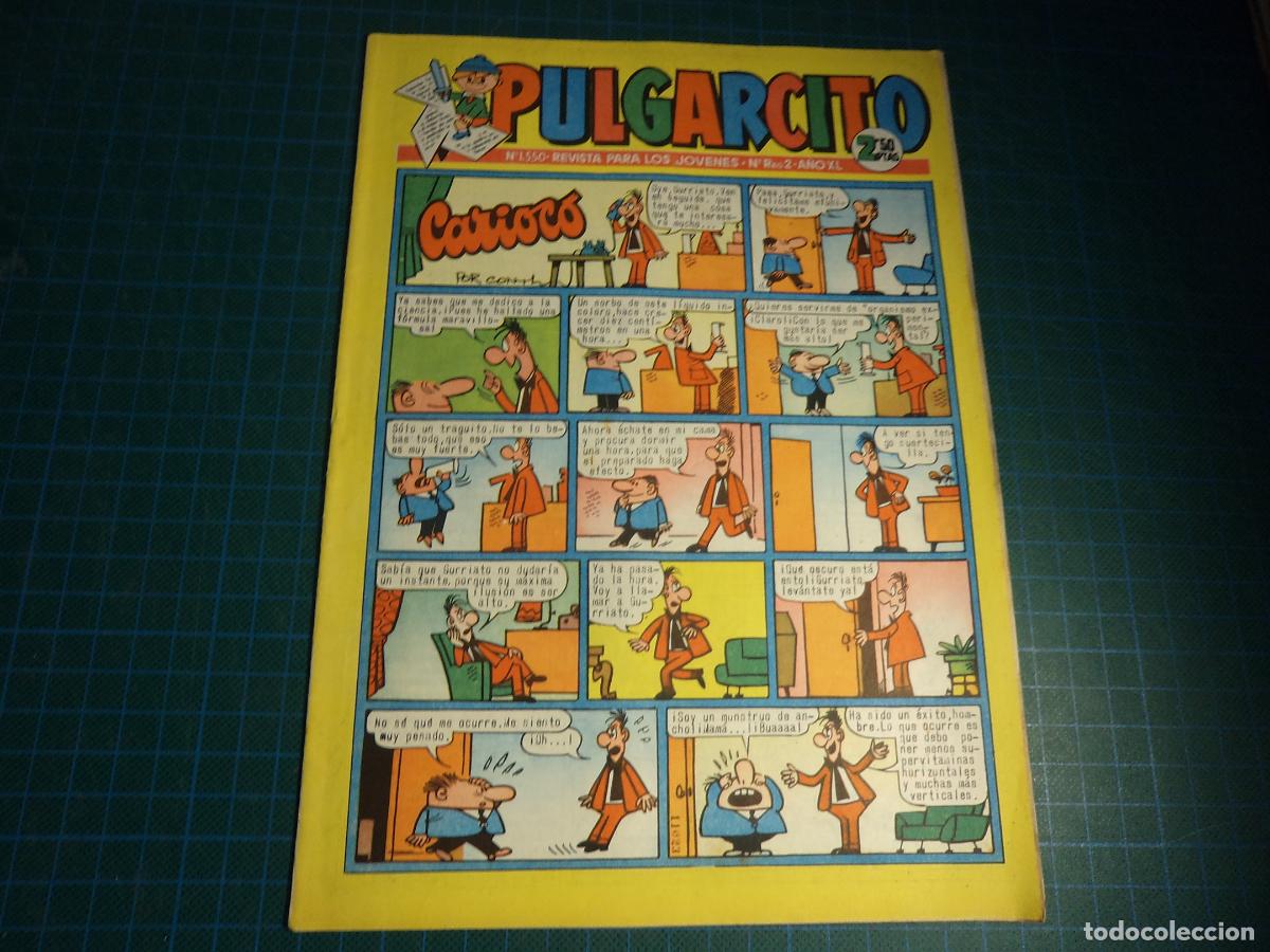Tebeos: Pulgarcito. N&ordm; 1550. Bruguera