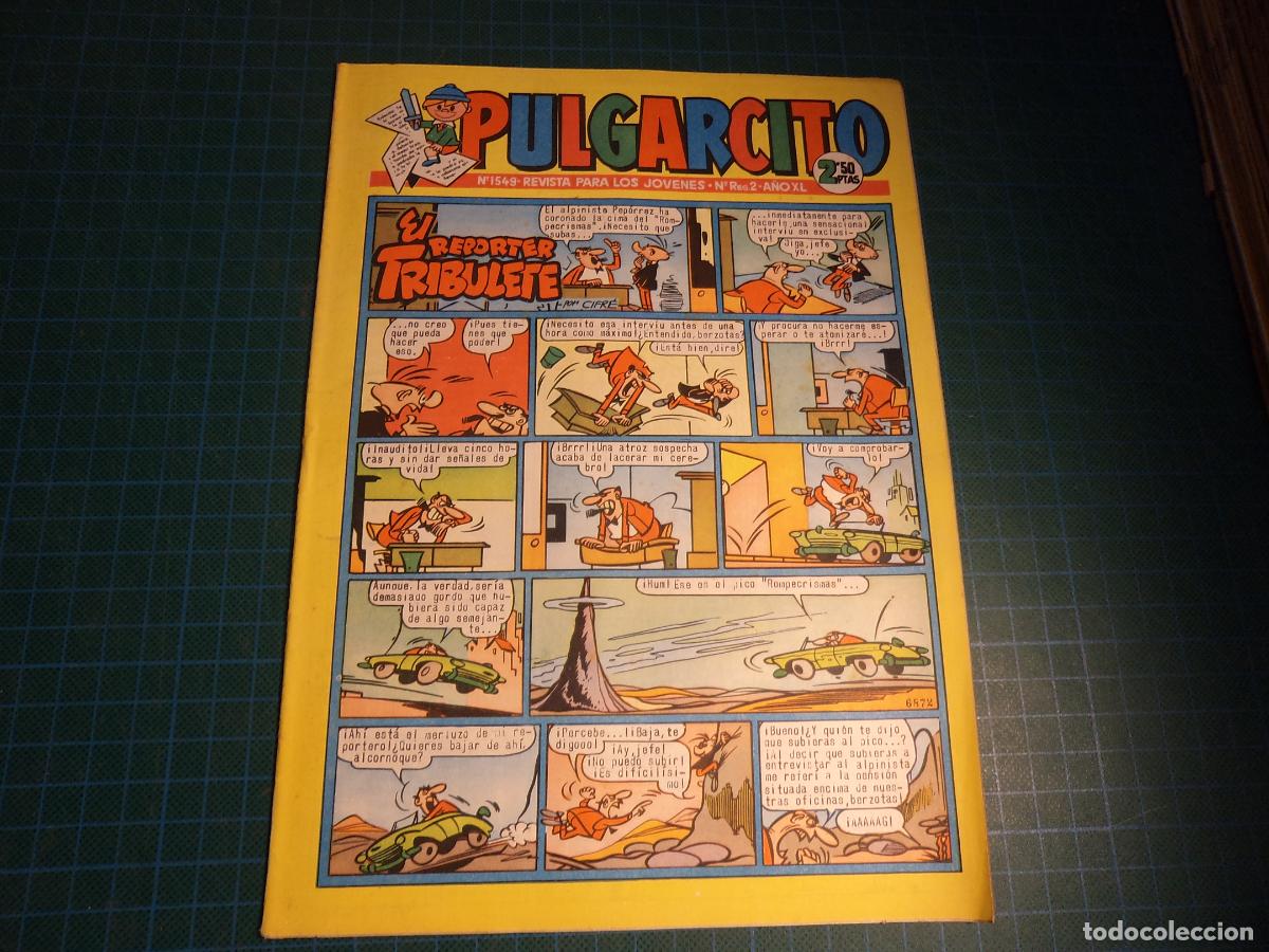 Tebeos: Pulgarcito. N&ordm; 1549. Bruguera
