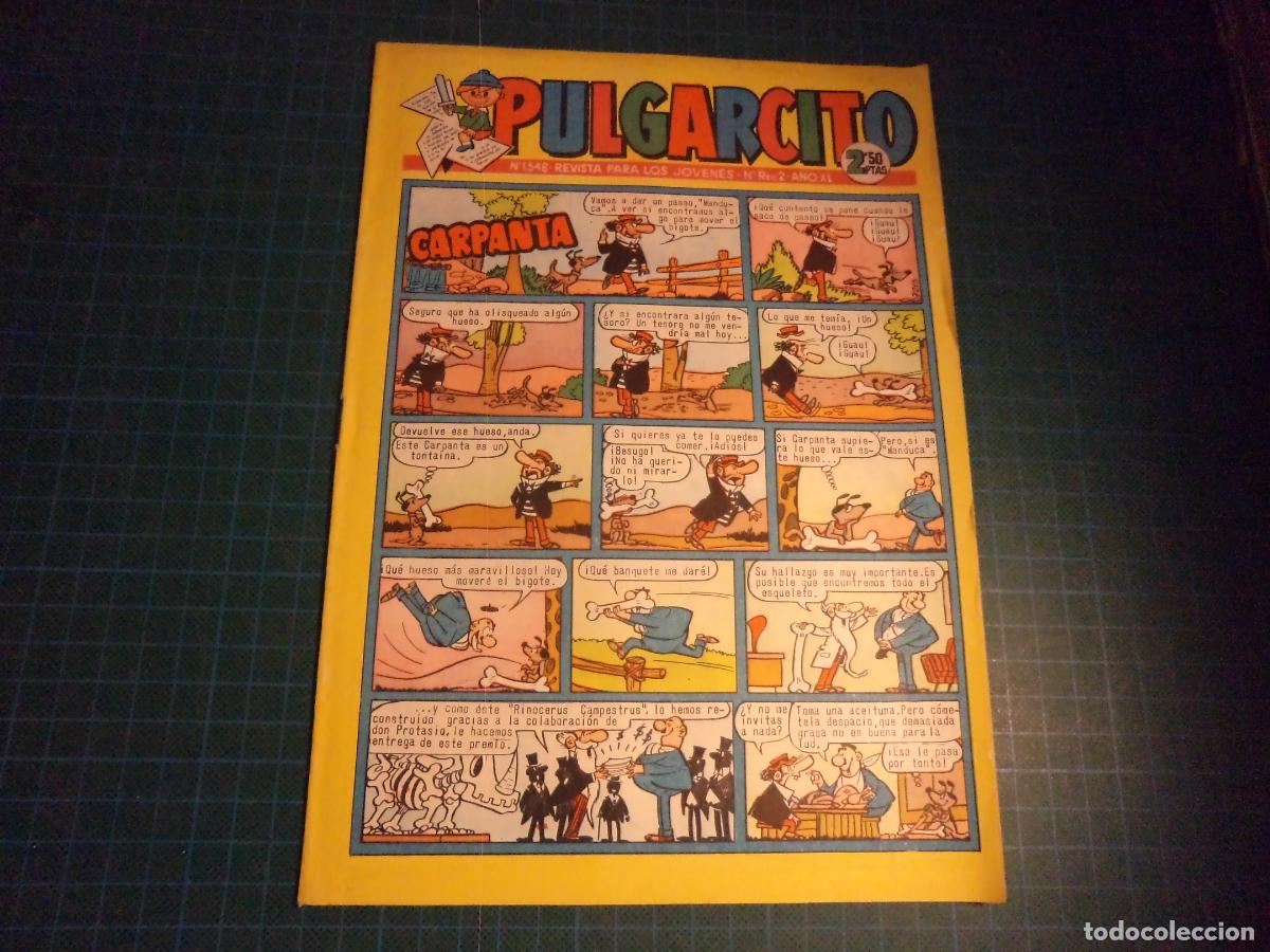 Tebeos: Pulgarcito. N&ordm; 1548. Bruguera
