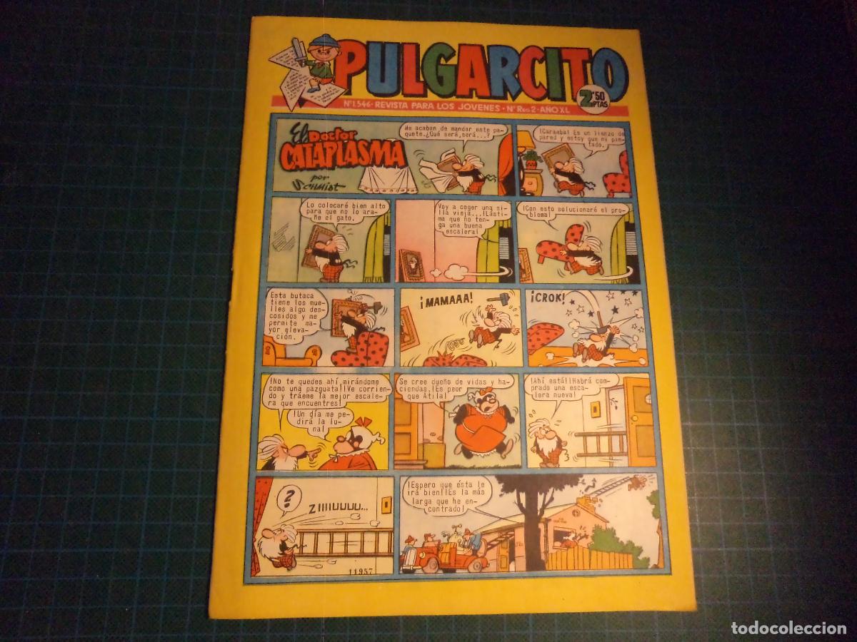 Tebeos: Pulgarcito. N&ordm; 1546. Bruguera