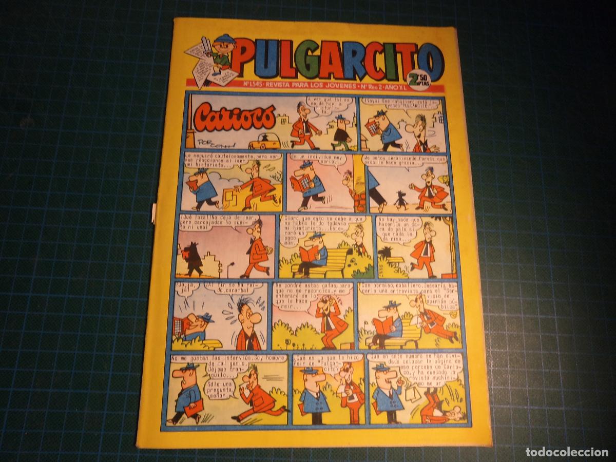 Tebeos: Pulgarcito. N&ordm; 1545. Bruguera