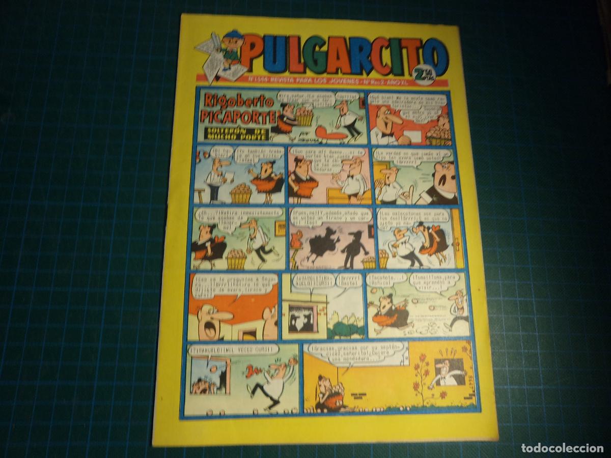Tebeos: Pulgarcito. N&ordm; 1544. Bruguera