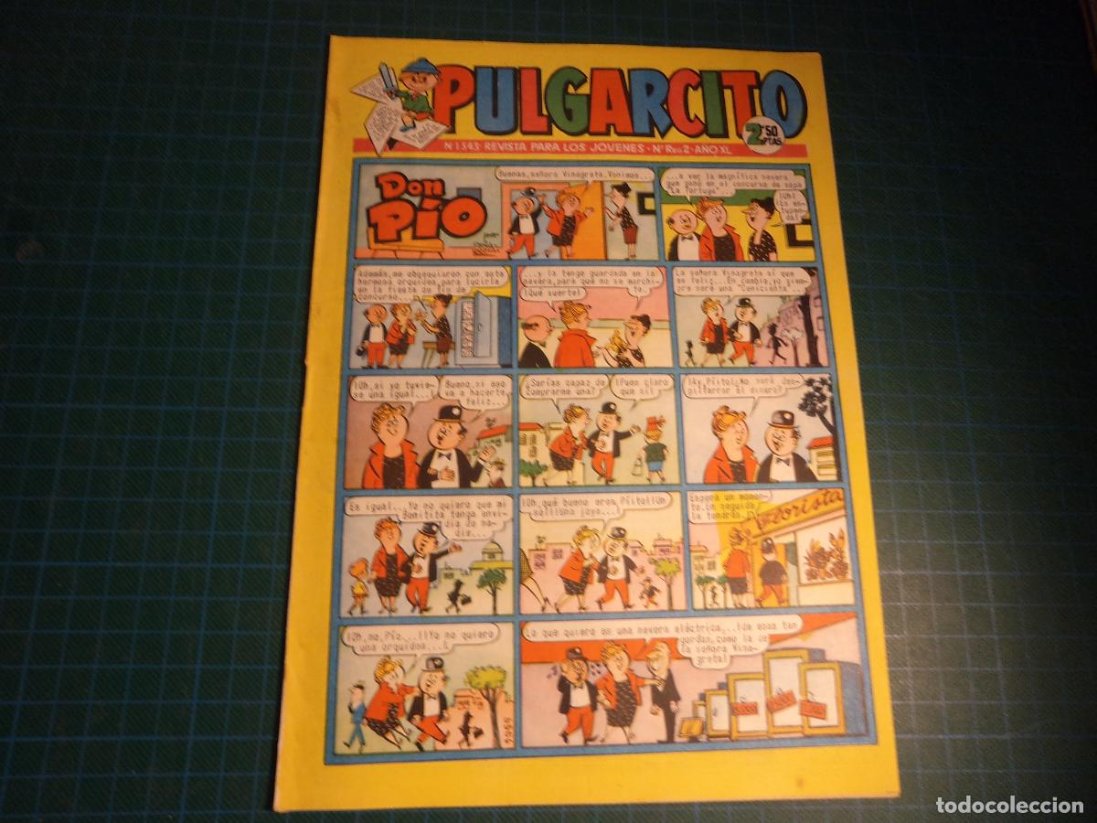 Tebeos: Pulgarcito. N&ordm; 1543. Bruguera