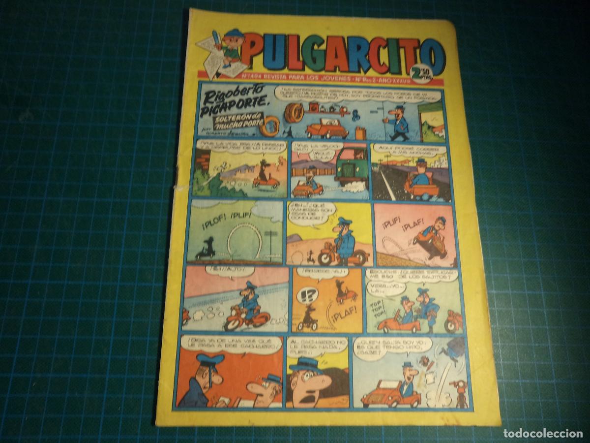 Tebeos: Pulgarcito. N&ordm; 1404. Bruguera.