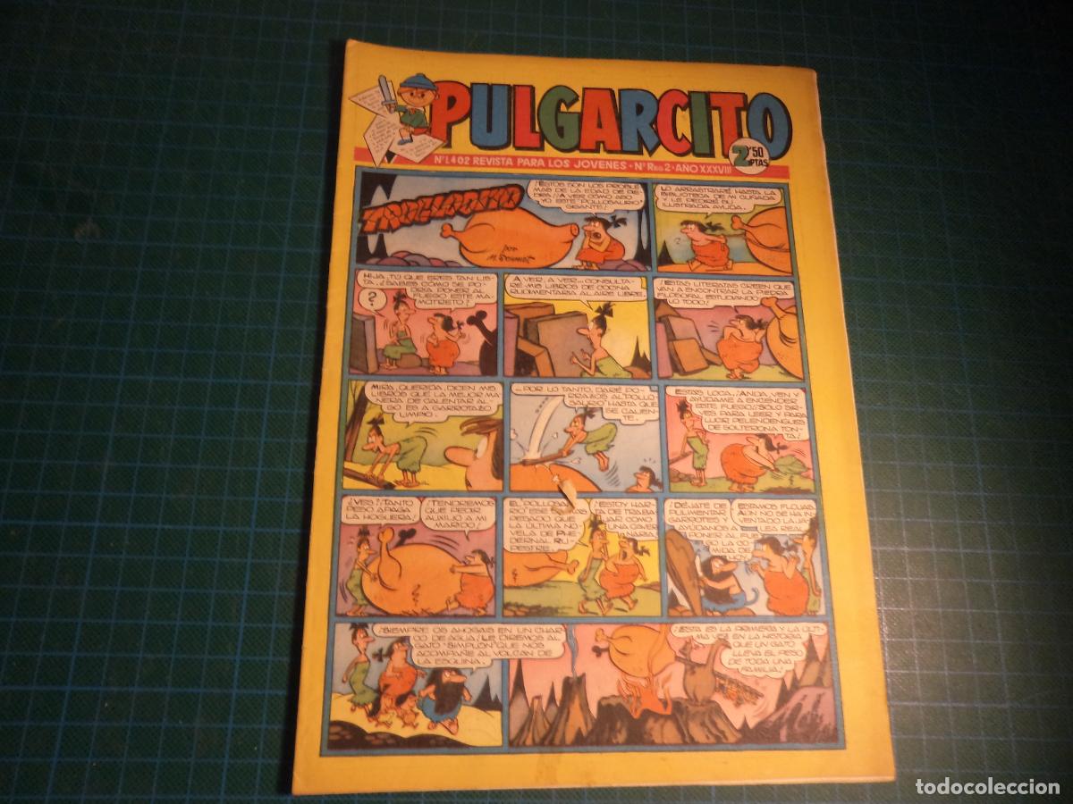 Tebeos: Pulgarcito. N&ordm; 1402. Bruguera.
