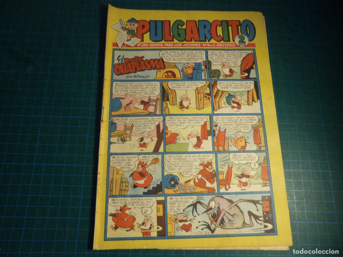 Tebeos: Pulgarcito. N&ordm; 1396. Bruguera.