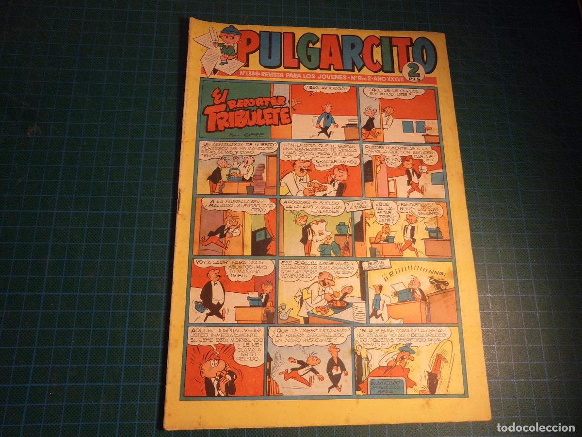 Tebeos: Pulgarcito. N&ordm; 1388. Bruguera.