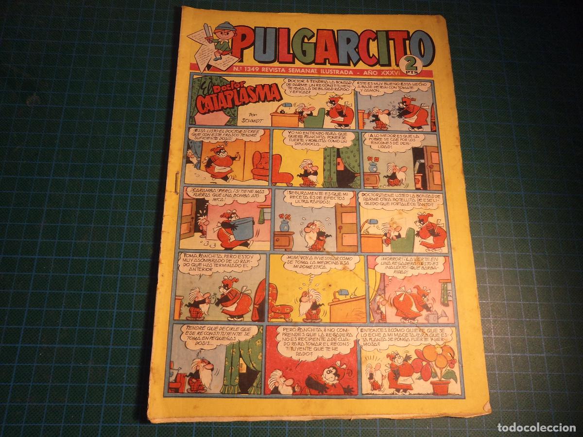 Tebeos: Pulgarcito. N&ordm; 1349. Bruguera.