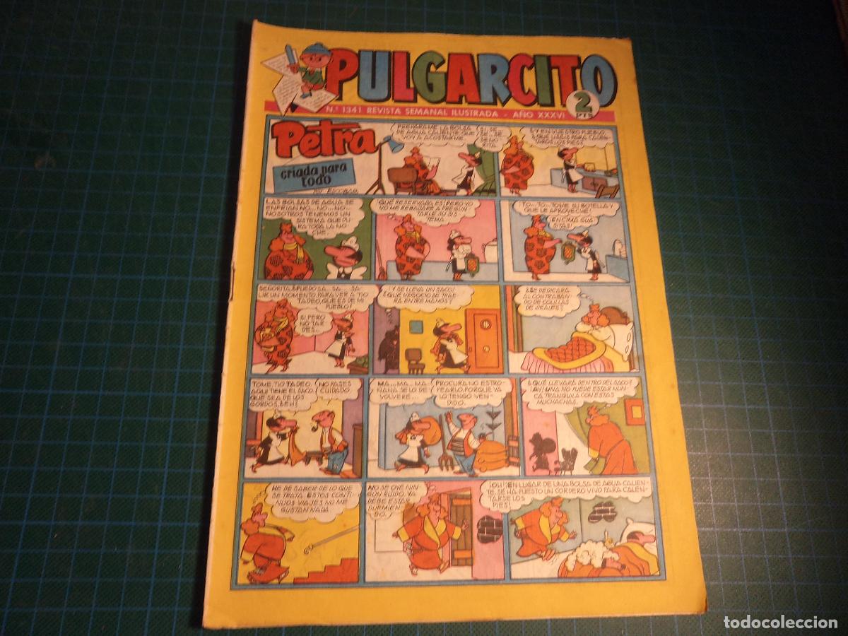 Tebeos: Pulgarcito. N&ordm; 1341. Bruguera.
