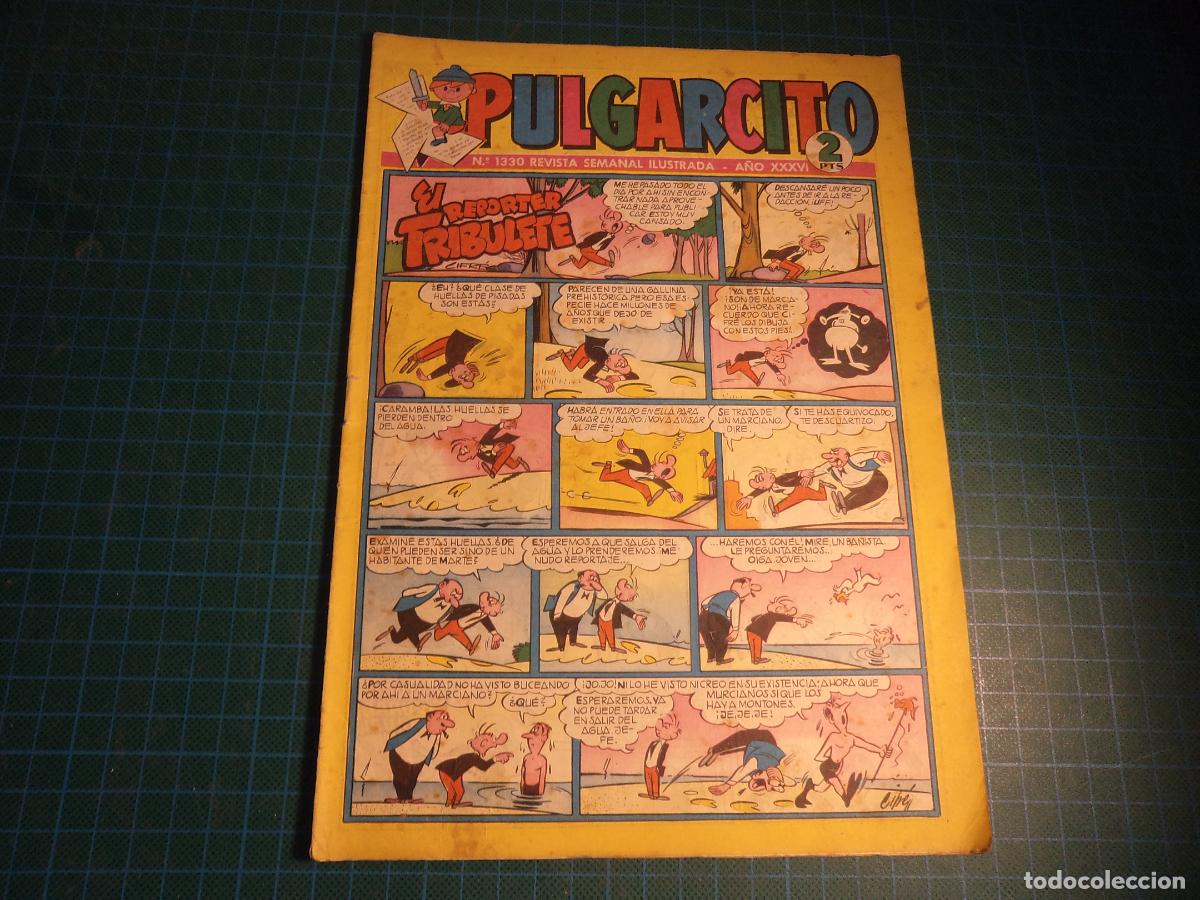 Tebeos: Pulgarcito. N&ordm; 1330. Bruguera.