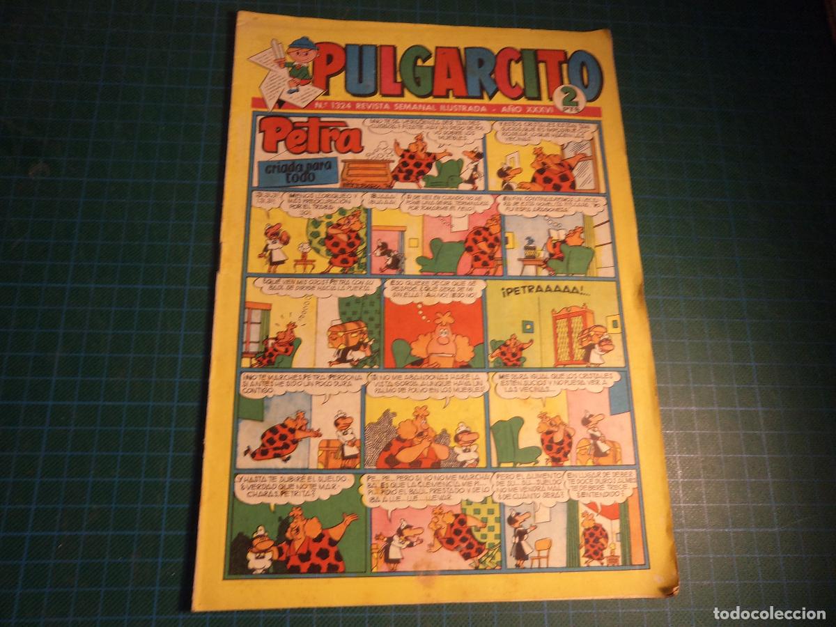 Tebeos: Pulgarcito. N&ordm; 1324. Bruguera.
