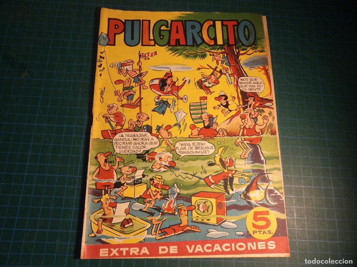 Tebeos: Pulgarcito. Extra de vacaciones 1959. Bruguera.
