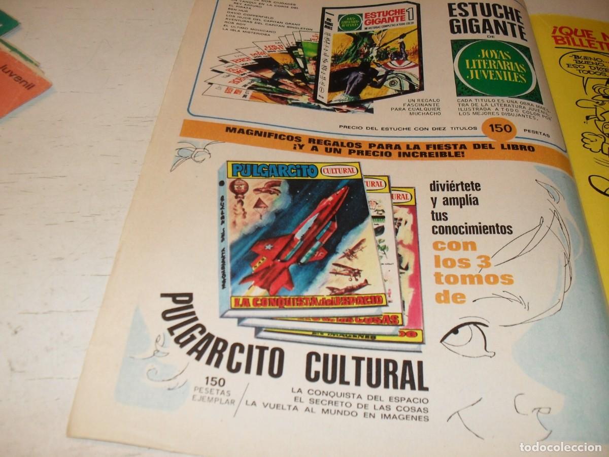 Tebeos: (REF 98),BELLA LAMINA PUBLICITARIA ANUNCIANDO JOYAS LITERARIAS,EL ESTUCHE.BRUGUERA,1970