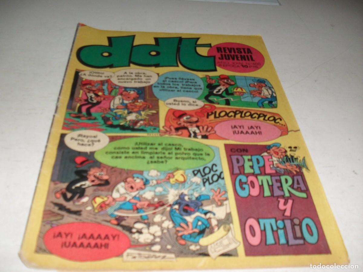 Tebeos: DDT 2&ordf; EPOCA,N&ordm; 400,EN CONTRAPORTADA ANUNCIO DE MU&Ntilde;ECA PIPPI,DE TOYSE,DE 551.BRUGUERA,1967