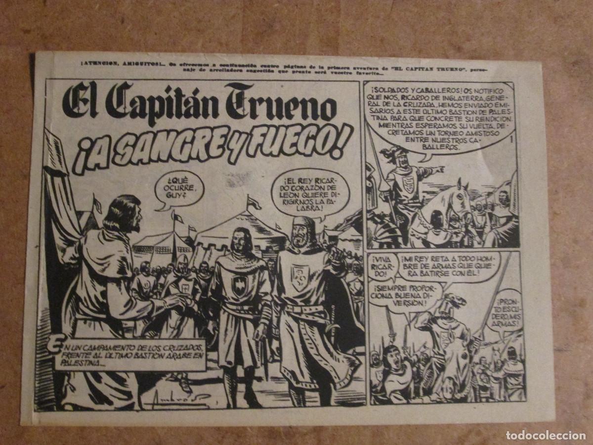 Comics: anuncio de la pr&oacute;xima publicaci&oacute;n de la primera aventura del Capit&aacute;n Trueno en la colecci&oacute;n Dan