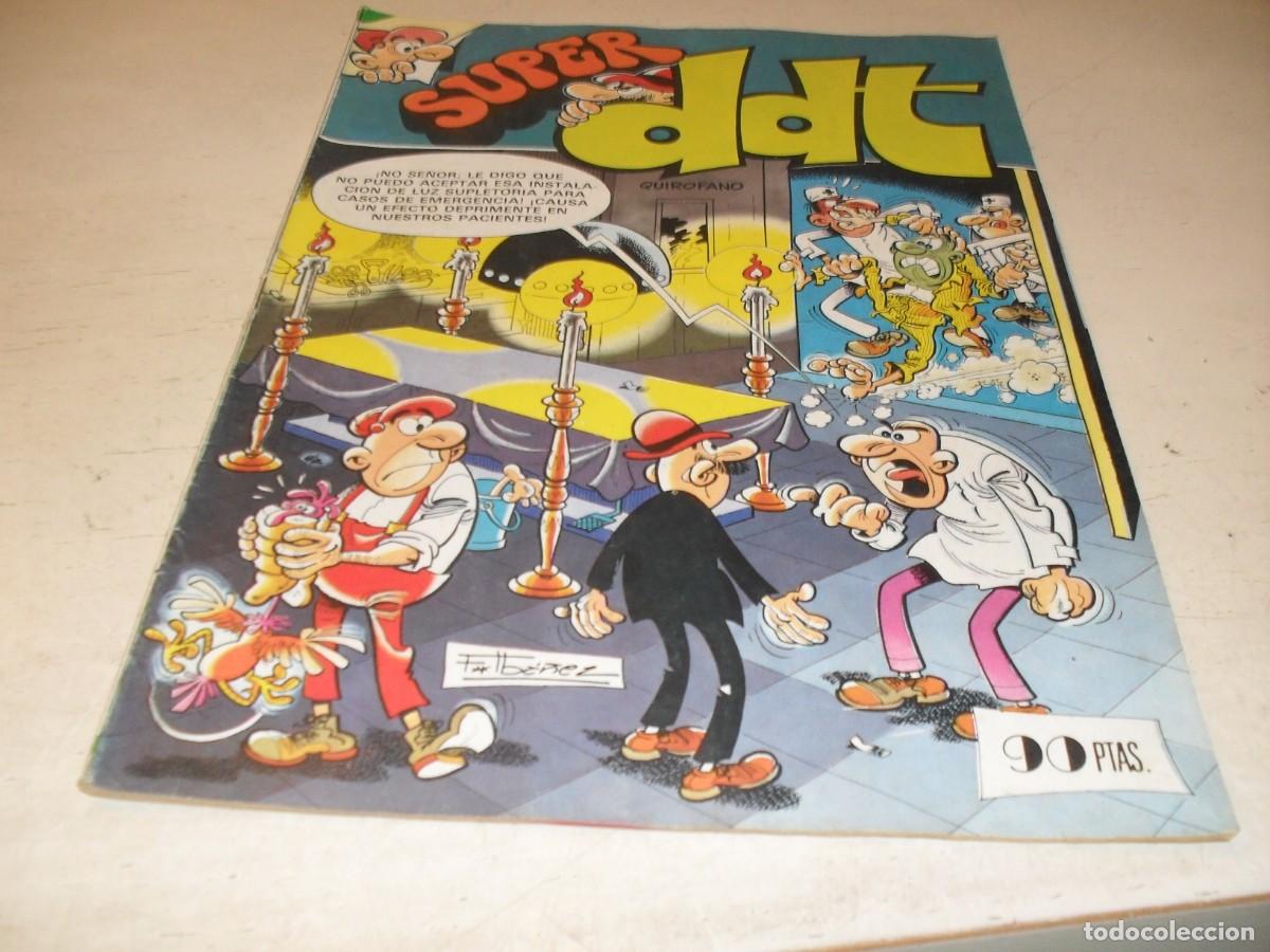 Tebeos: SUPER DDT N&ordm; 123,CON POLICIACO:DONDE ENTERRARON A GALLAGHER?? 127.BRUGUERA,1973