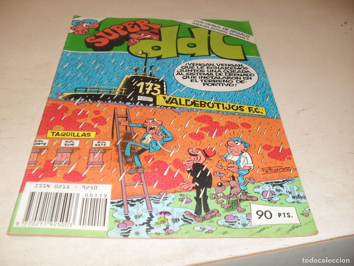 Tebeos: SUPER DDT N&ordm; 119,CON 6 CROMOS MUNDOIAL 82,N&ordm; 49 AL 54.BRUGUERA,1973