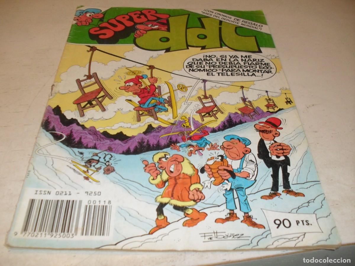 Tebeos: SUPER DDT N&ordm; 118,SIN LOS CROMOS DEL MUNDIAL 82.BRUGUERA,1973