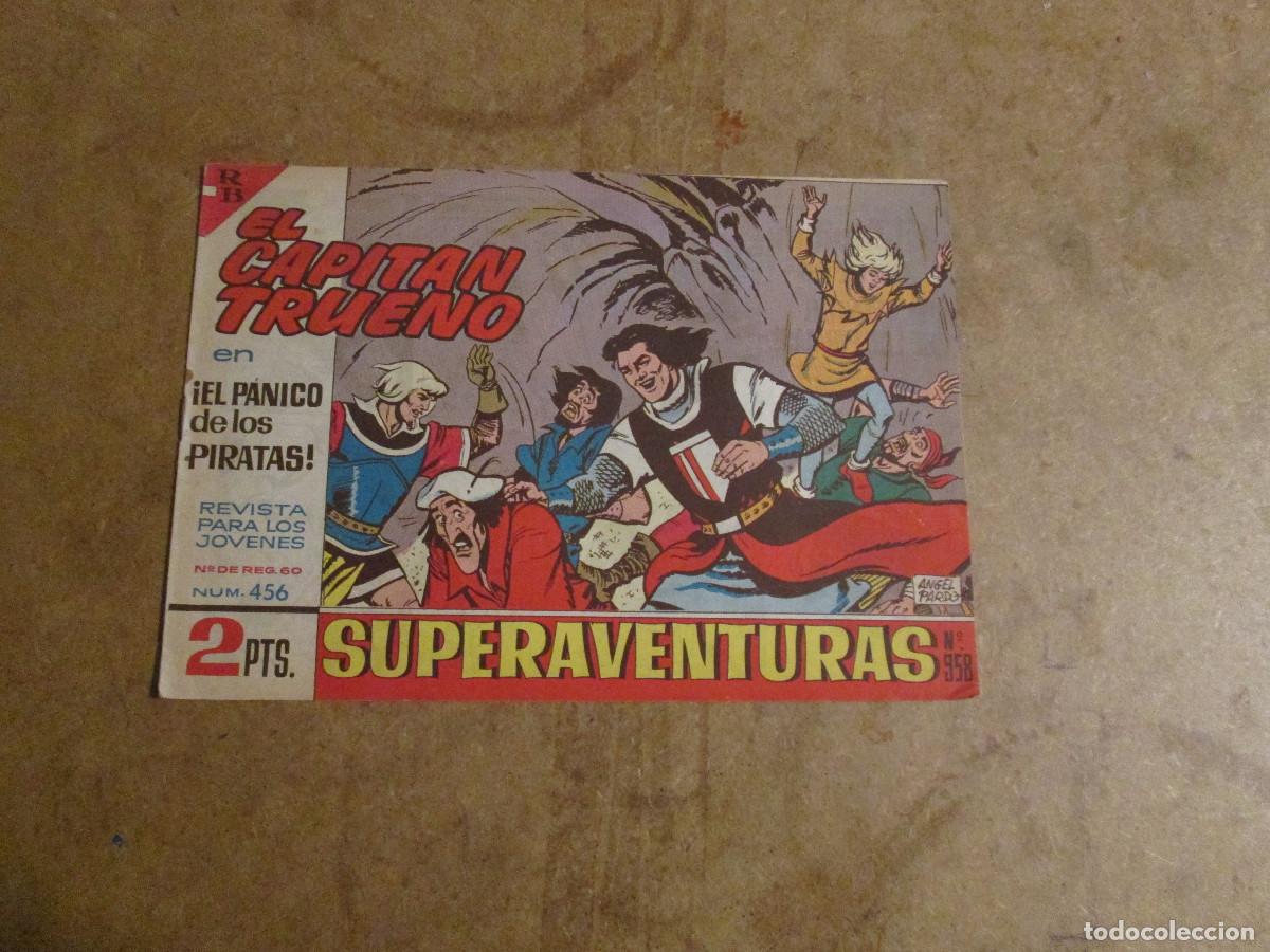 Tebeos: el capit&aacute;n trueno n&ordm; 456, original editorial bruguera 1956