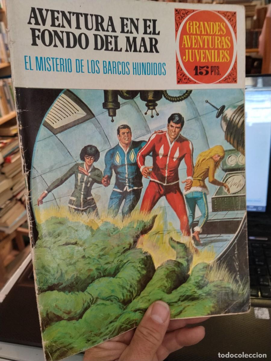 Livros de Banda Desenhada: Aventura en el fondo del mar. El misterio de los barcos hundidos