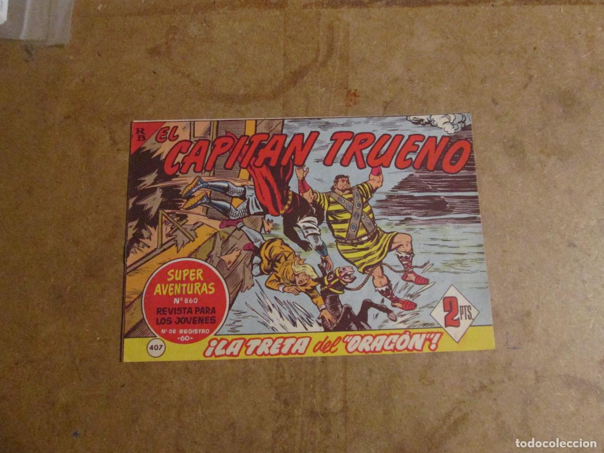 Tebeos: el capit&aacute;n trueno n&ordm; 407, original editorial bruguera 1956