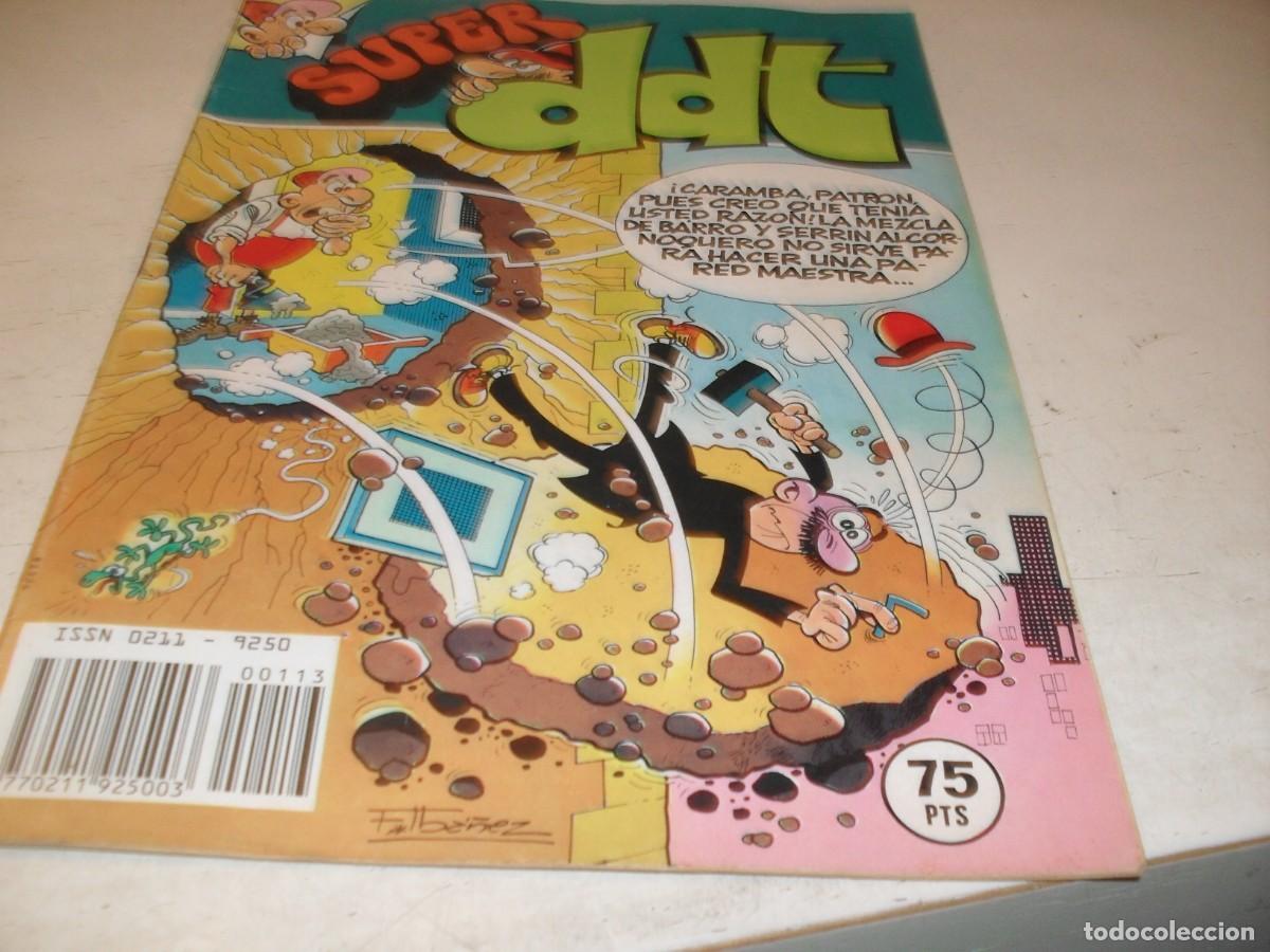 Tebeos: SUPER DDT N&ordm; 113,CON CROMOS PERSONAJES BRUGUERA EN CONTRAPORTADA.BRUGUERA,1973