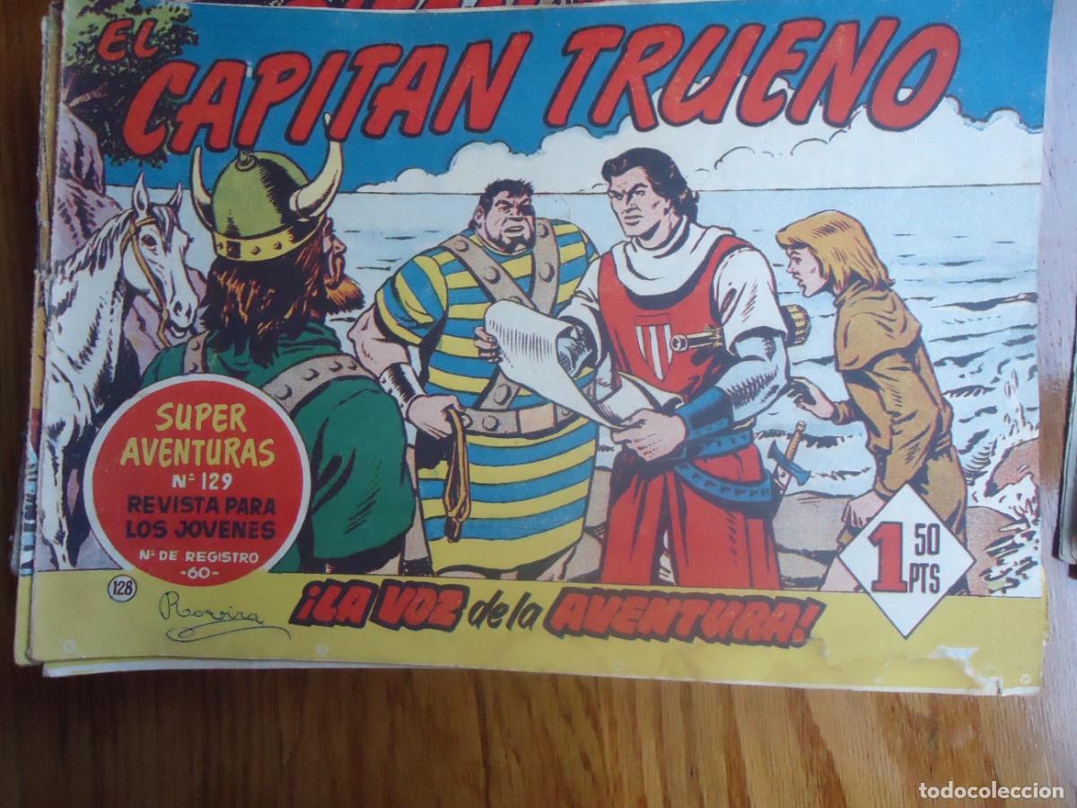 Tebeos: CAPITAN TRUENO N&ordm; 128 LA VOZ DE LA AVENTURA